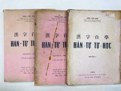 Hán tự tự học - Trần Văn Quế ( trọn bộ 3 tập )
