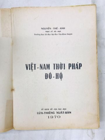  Việt Nam Dưới Thời Pháp Đô Hộ - Nguyễn Thế Anh 