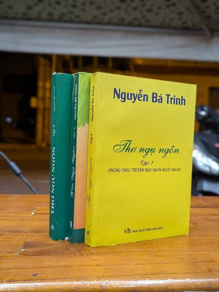  Thơ ngụ ngôn - Nguyễn Bá Trinh ( bộ 3 tập ) 