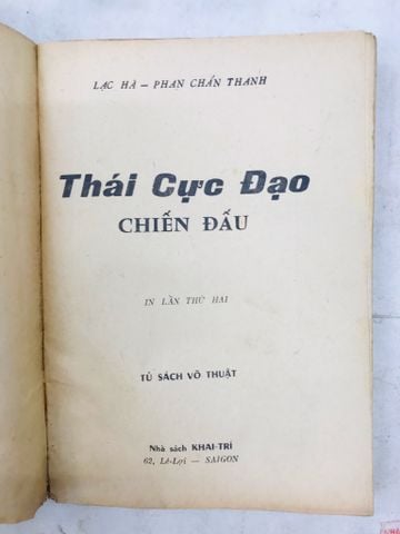 Thái cực đạo chiến đấu - Lạc hà & Phan Chấn Thanh