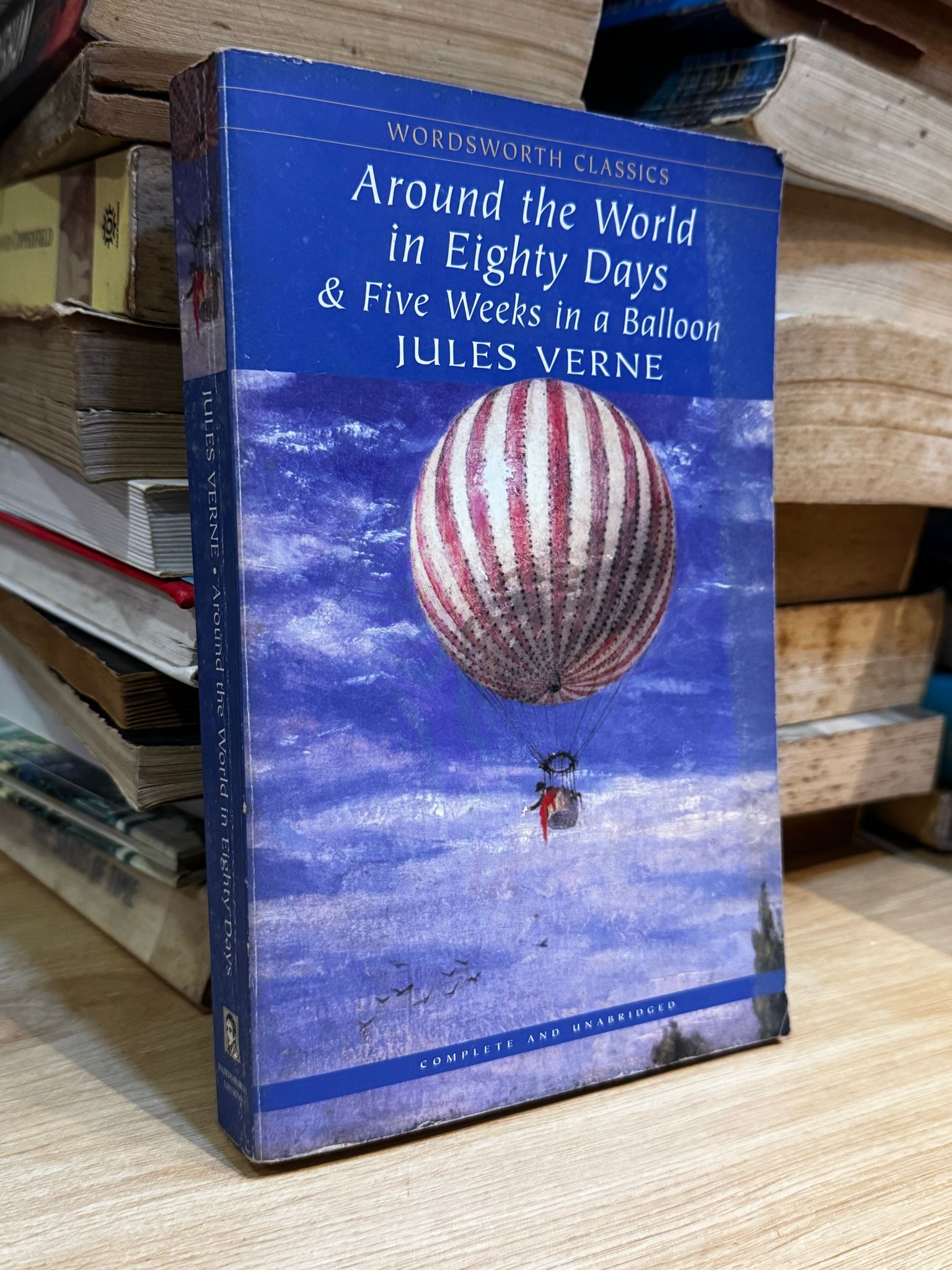  Around the World in Eighty Day & Five Weeks in a Balloon - Jules Verne 
