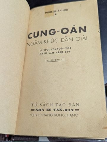  Cung oán ngâm khúc dẫn giải - Đinh Xuân Hội 