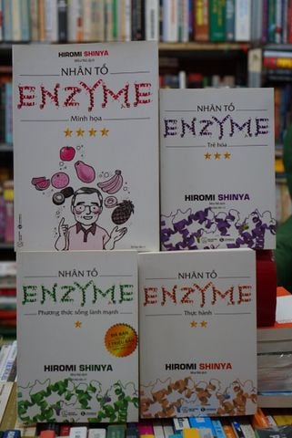  Nhân tố Enzyme - Hiromi Shinya (trọn bộ 4 quyển) 