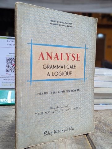  Analyse Grammaticale & Logique - Trịnh Quang Nguyên 