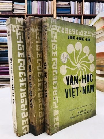  Văn học Việt Nam - Việt Nam thi văn hợp tuyển - Việt Nam văn học sử yếu - Dương Quảng Hàm ( trọn bộ 3 tập ) 