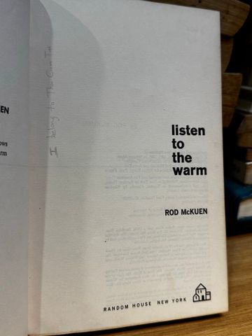  Listen to the warm - Rod McKuen 