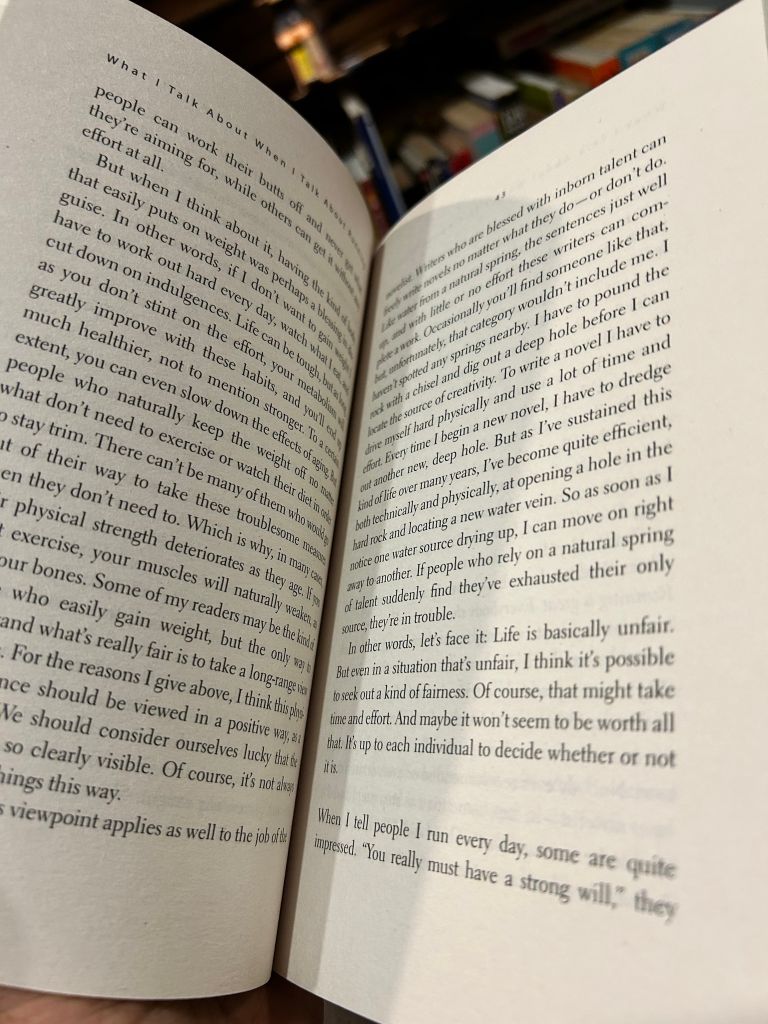  What I Talk About When I Talk About Running - Haruki Murakami 