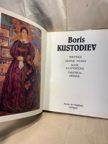  Boris Kustodiev: Paintings Graphic Works Book Illustrations Theatrical Designs 