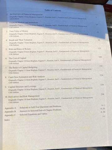Fundamentals of Financial Management - Eugene F. Brigham & Joel F. Houston