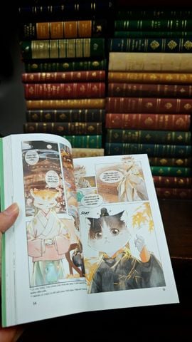  TRUYỆN TRANH NHỮNG CON MÈO Ở TỬ CẤM THÀNH 