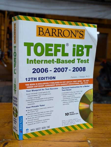 TOEFL iBT internet - based test 2006 - 2007 - 2008 - Barron's – Momo ...
