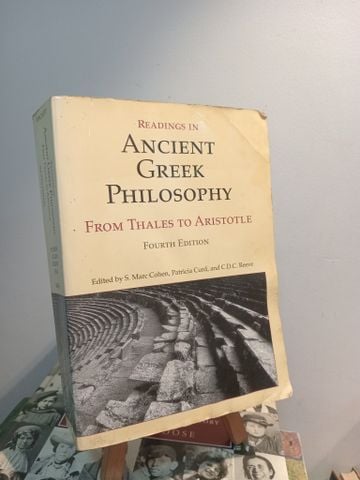 Ancient Greek Philosophy: From Thales to Aristotle (4th Edition) - S. Marc Cohen, Patricia Curd, and C.D.C. Reeve