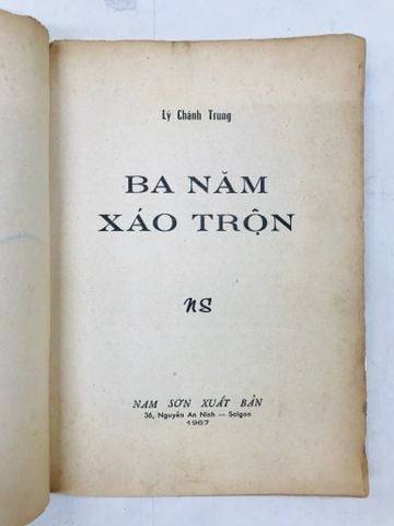 Ba Năm Xáo Trộn - Lý Chánh Trung