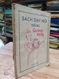  Sách Dạy Nói Tiếng Quãng Đông 