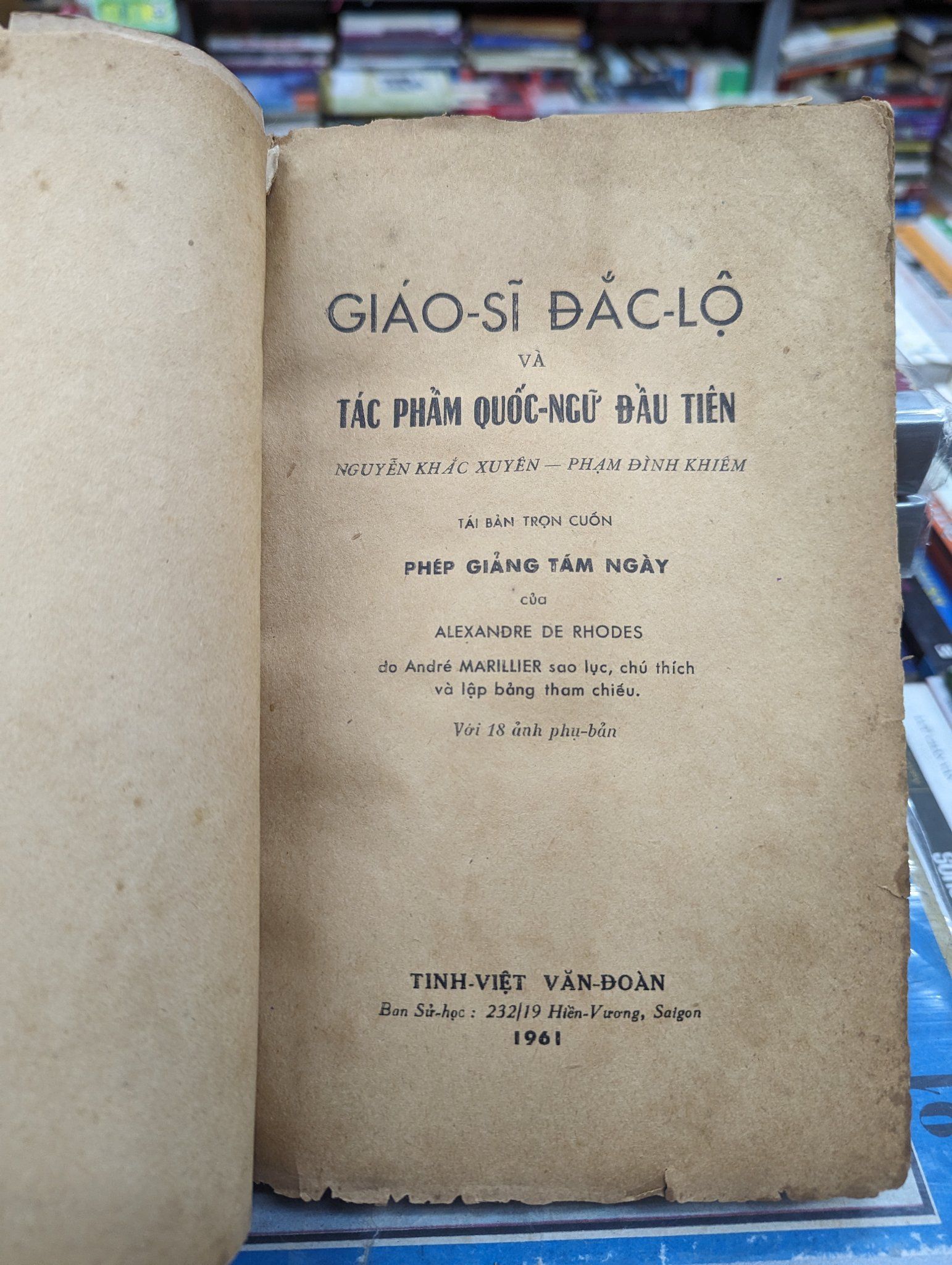 Phép giảng tám ngày - Alexandre Rhodes – Momo Bookstore