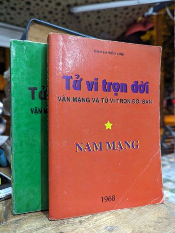  Tử vi trọn đời - Nữ mạng & Nam mạng ( sách in kéo lụa ) 