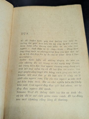  Hoà âm điền dã - André Gide ( bản dịch Bùi Giáng ) 