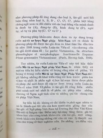 Sơ thảo ngữ pháp Việt Nam - Lê Văn Lý