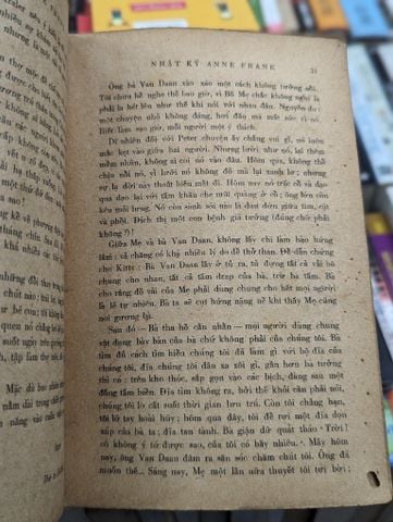  NHẬT KÝ CỦA ANNE FRANK - BẢN DỊCH BỬU Ý 