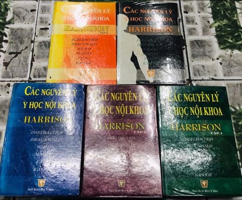 Các nguyên lý y học nội khoa Harrison ( trọn bộ tập 5 tập )