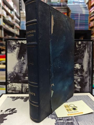  NGUYỆT SAN PHƯƠNG ĐÔNG SỐ 1  ĐẾN 6  NĂM 1971 ( LÀM LẠI BÌA, CÒN BÍA GỐC ĐÓNG CHUNG 6 SỐ ) 