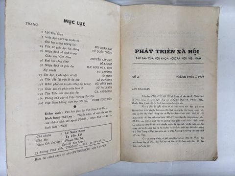  Phát Triển Xã Hội ( số 4 ) 