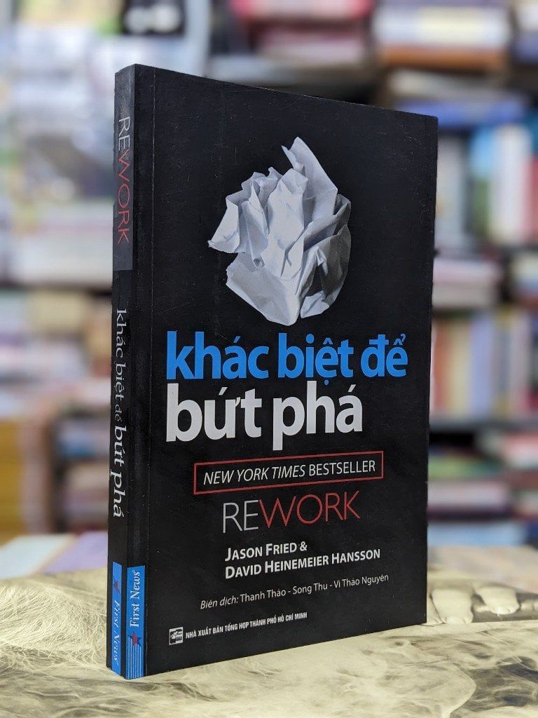 Khác biệt để bứt phá - REWORK – Momo Bookstore