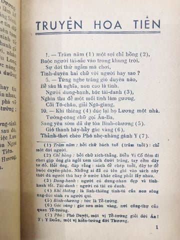 Hoa Tiên truyện chú giải - Nguyễn Huy Tự