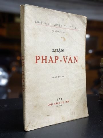  Luận Pháp Văn - Loại Sách Luyện Thi Tú Tài 