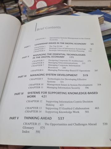  INFORMATION SYSTEMS MANAGEMENT IN PRACTICE (8th Edition) - Barbara C. McNurlin 