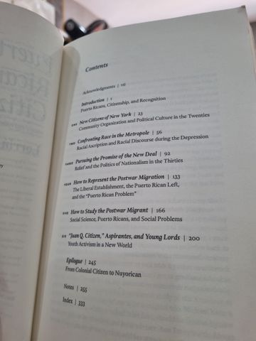  PUERTO RICAN CITIZEN : HISTORY AND POLITICAL IDENTITY IN TWENtiETH-CENTURY NEW YORK CITY - Lorrin Thomas 