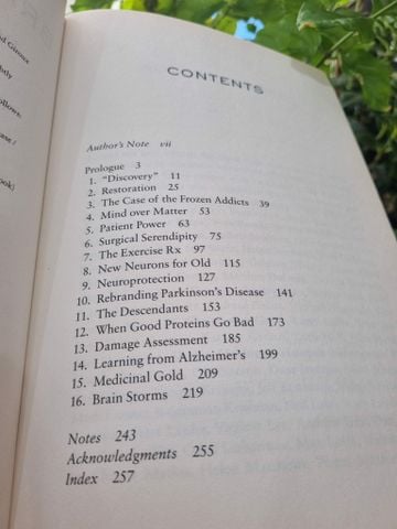  BRAIN STORMS : THE RACE TO UNLOCK THE MYSTERIES OF PARKNSON'S DISEASE - JON PALFREMAN 