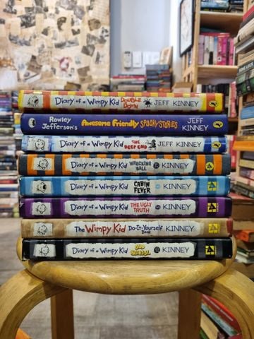  Diary of a Wimpy Kid Series - Jeff Kinney (Hardcover) 