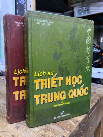  Lịch sử triết học Trung Quốc (bộ 2 tập) - Phùng Hữu Lan 