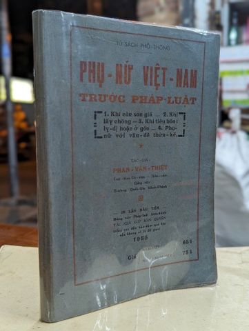  Phụ Nữ Việt Nam Trước Pháp Luật - Phan Văn Thiết 