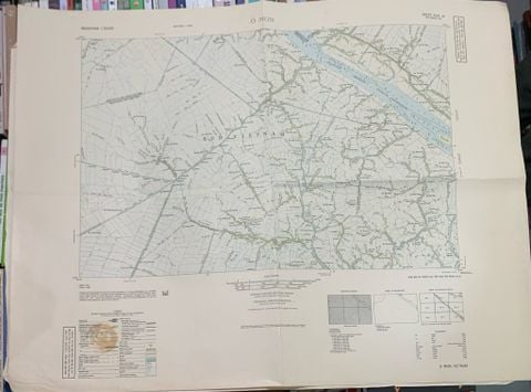 Bản Đồ Xưa Trước 75: 6141 III - O MON