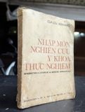  Nhập môn nghiên cứu y khoa thực nghiệm - Claude Bernard 