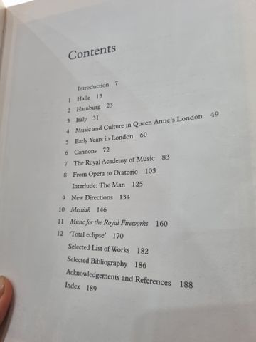  HANDEL : THE ILLUSTATED LIVES OF THE GREAT COMPOSERS - WENDY THOMMPSON 