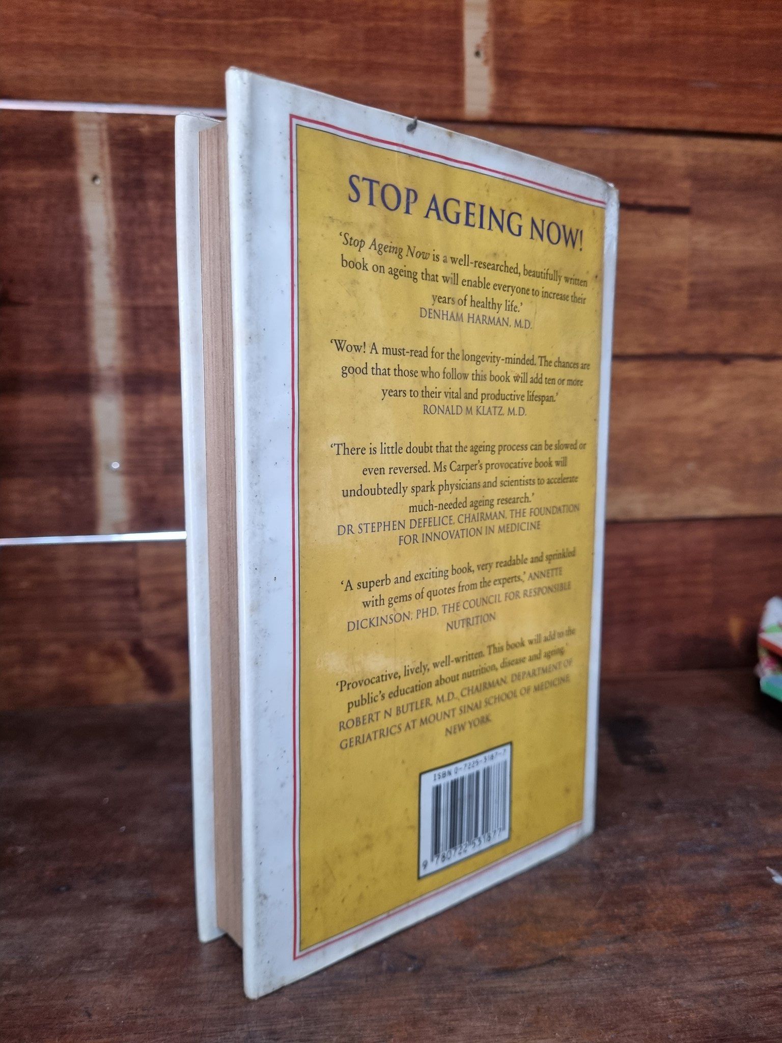 STOP AGING NOW THE ULTIMATE PLAN FOR STAYING YOUNG & REVERSING THE A