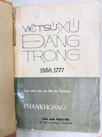 Việt sử xứ đàng trong - Phan Khoang