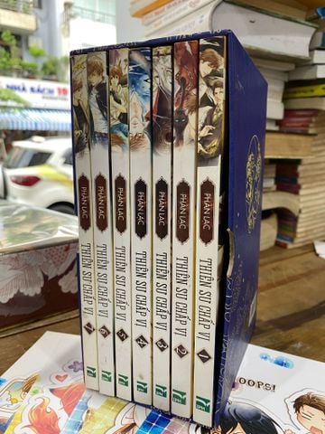  Thiên sứ chấp vị, trọn bộ 7 tập + box và postcard 