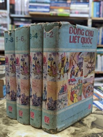  Đông Chu liệt quốc - Phùng Mộng Long ( trọn bộ 4 cuốn ) 