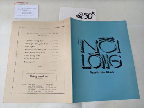 NỔI LÒNG _ NGUYỄN VĂN KHÁNH
