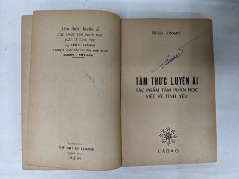  Tâm thức luyến ái - Erich Fromm 