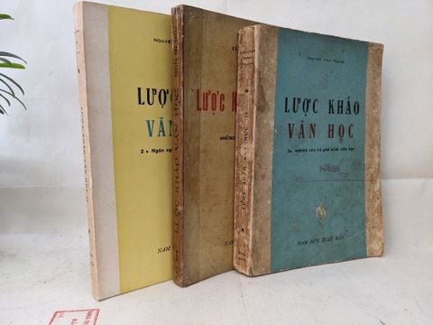 Lược Khảo Văn Học - Nguyễn Văn Trung ( trọn bộ 3 tập )