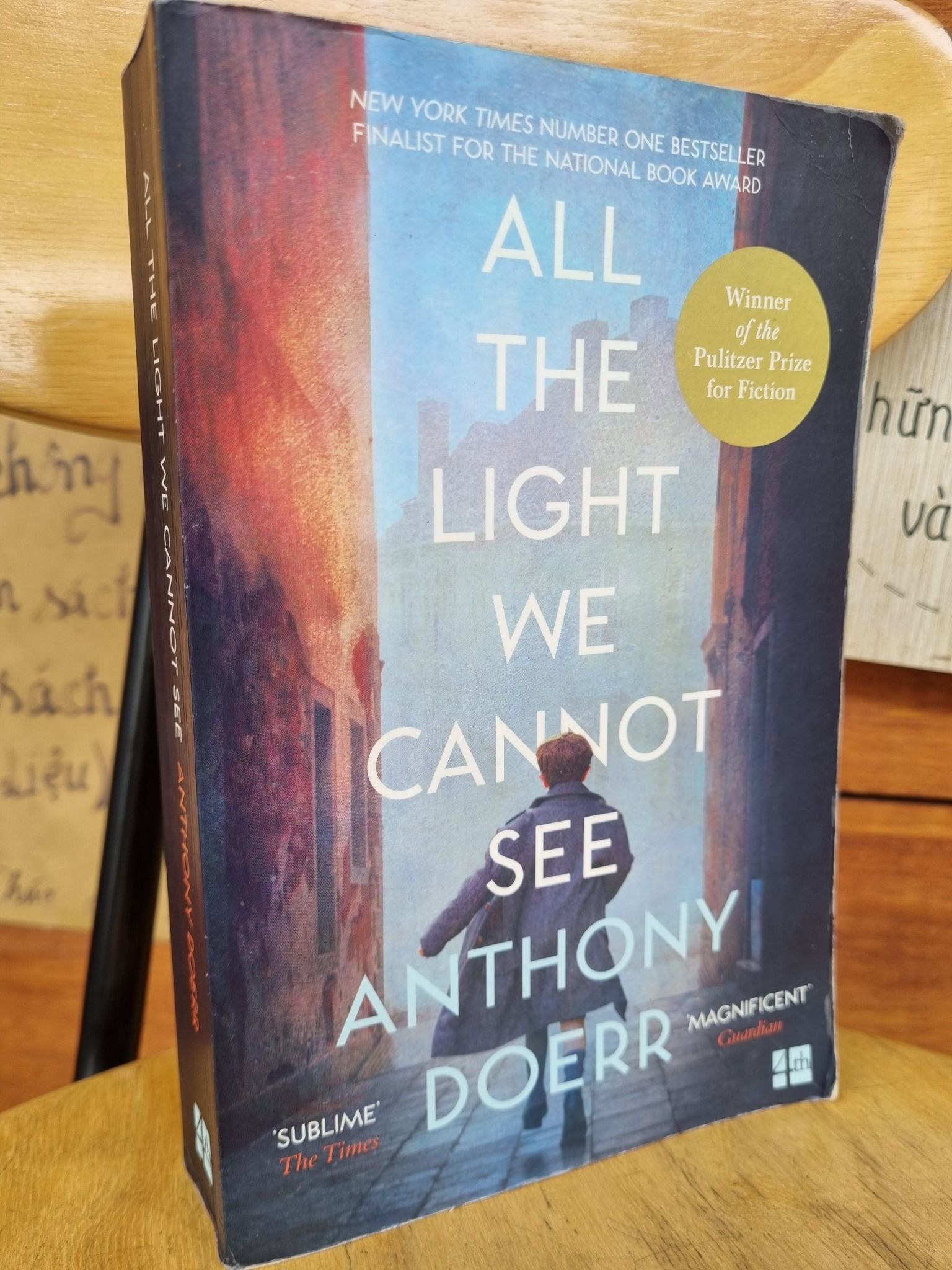  ALL THE LIGHT WE CANNOT SEE - ANTHONY DOERR - WINNER OF THE PULITZER PRIZE FOR FICTION 