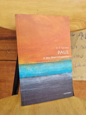  PAUL : A VERY SHORT INTRODUCTION - E.P. SANDERS 
