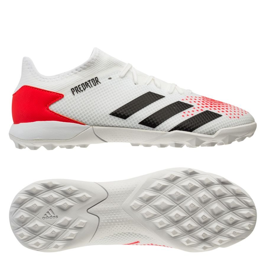 Adidas Predator 20.3 Low TF Uniforia - Trắng/Đỏ/Cổ thấp - EF1997 - SportX