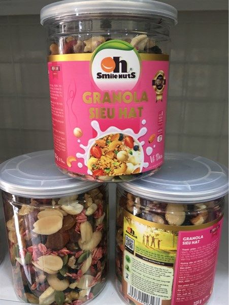 GRANOLA SIÊU HẠT VỊ DÂU