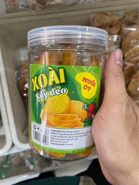 XOÀI SẤY DẺO ỚT